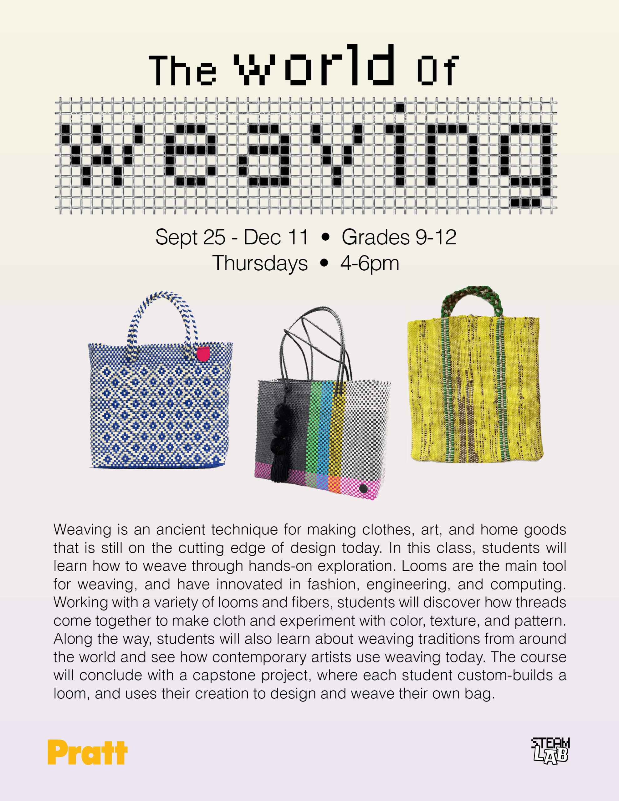 Poster titled