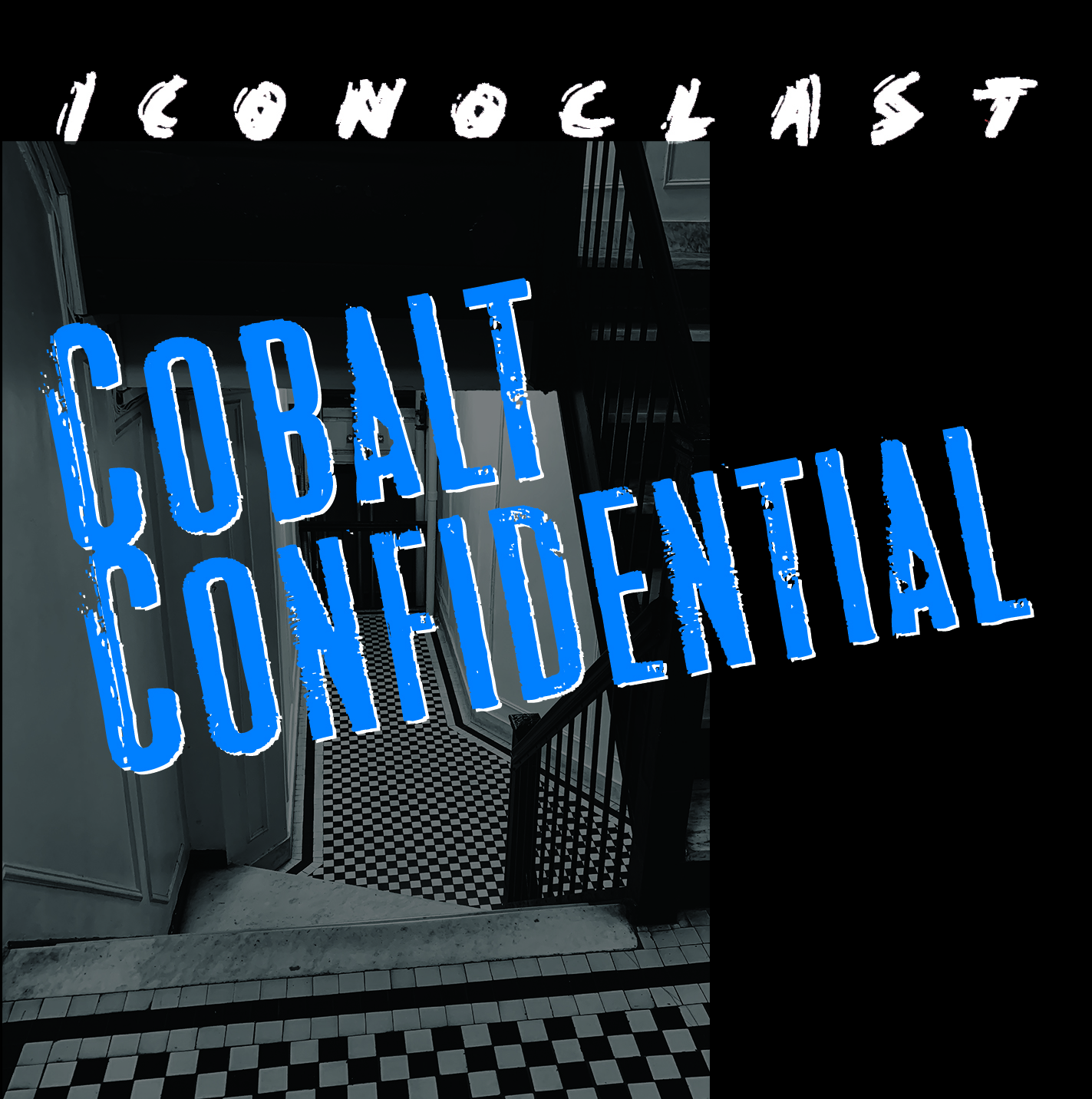 Julie Joslyn (Brown) ’74, cover of Cobalt Confidential, her new album as one half of the musical duo Iconoclast