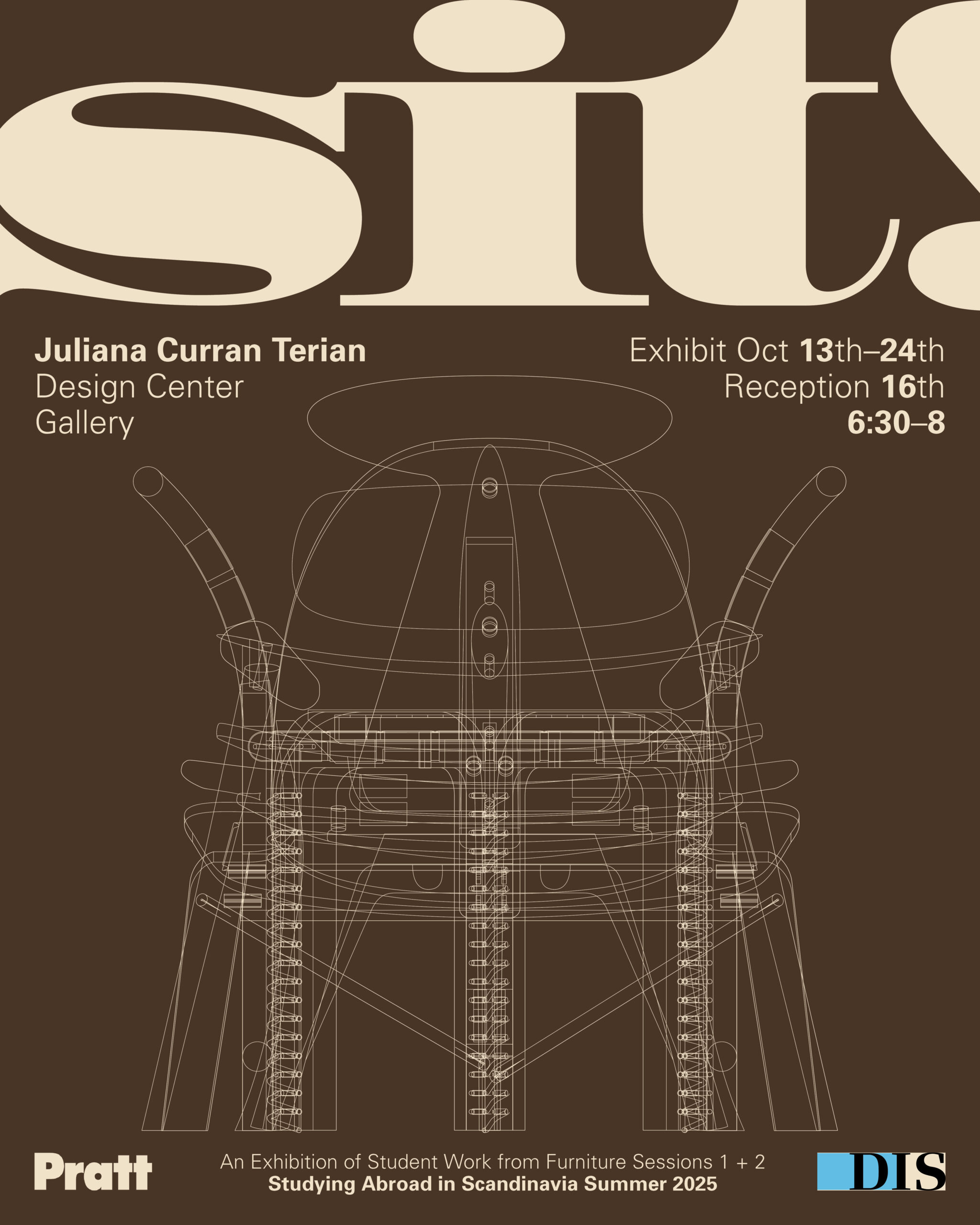 Don't miss this amazing exhibit of your classmate's work from Summer 2025 at DIS Copenhagen. The opening reception is Thursday October 16 from 6:30 -8:00 pm. There will be a scholarship awarded.