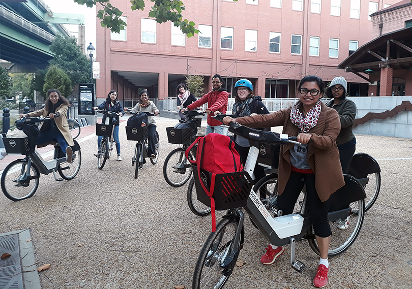 The Main Street Revitalization historic preservation class in Richmond, Virginia (courtesy Courtney Knapp)