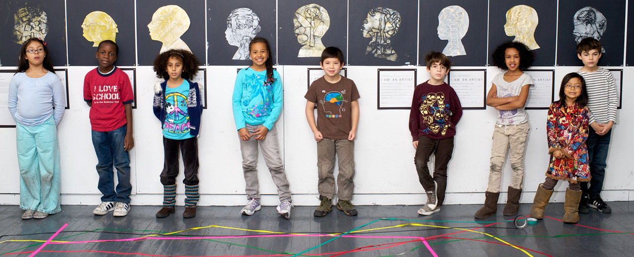 Children at Center for Art, Design, and Community Engagement K-12