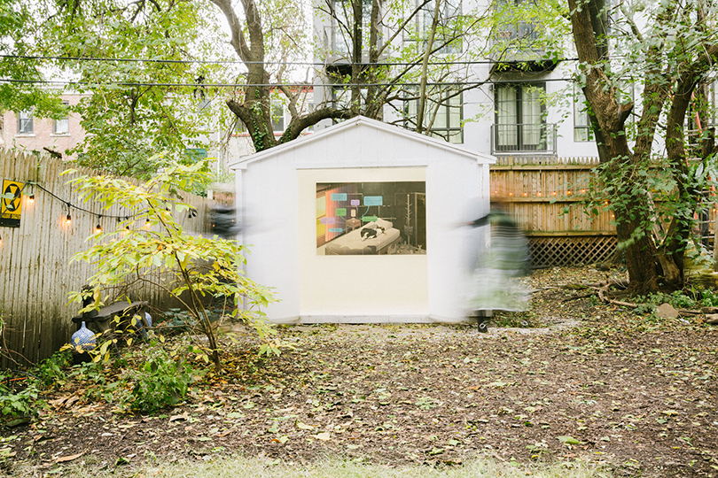 The backyard gallery of Abrams and Stanish