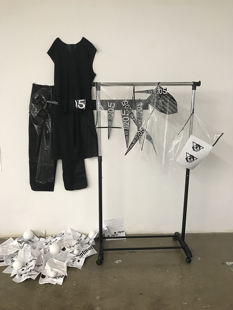work by Wenhao Sun, Fangyi Liu, and Ziyu Fu – from Pratt After the Internet exhibition