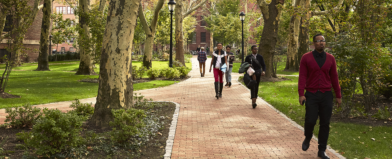 Pratt students on campus