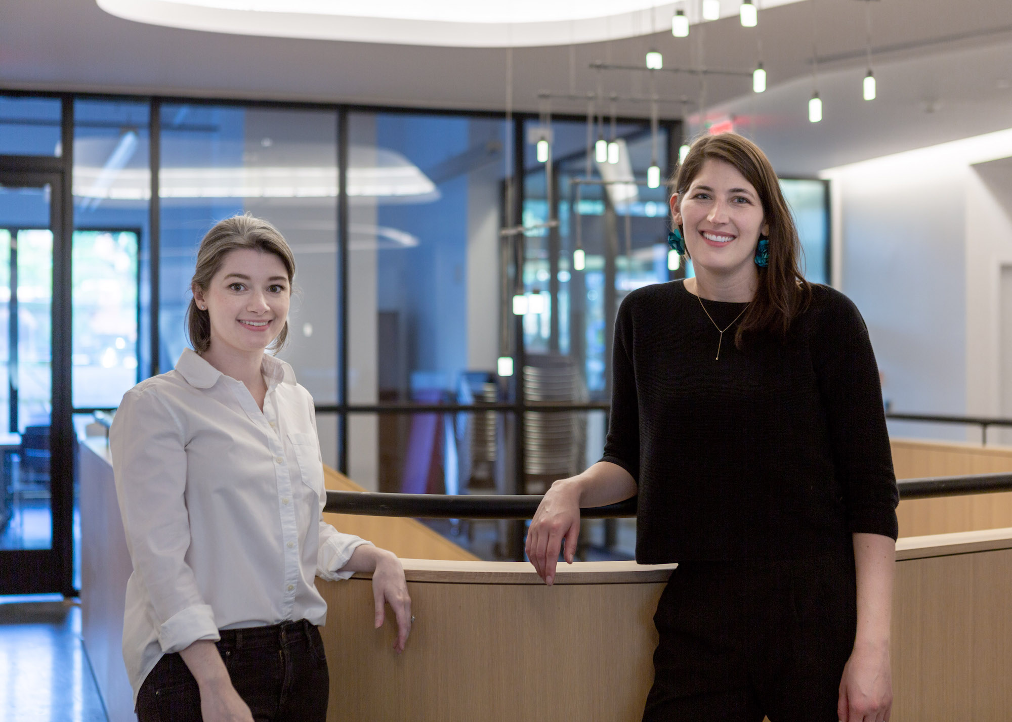 Shannon Hayes and Frances Fox in Emerson Place Residence (photo by Armon Burton)