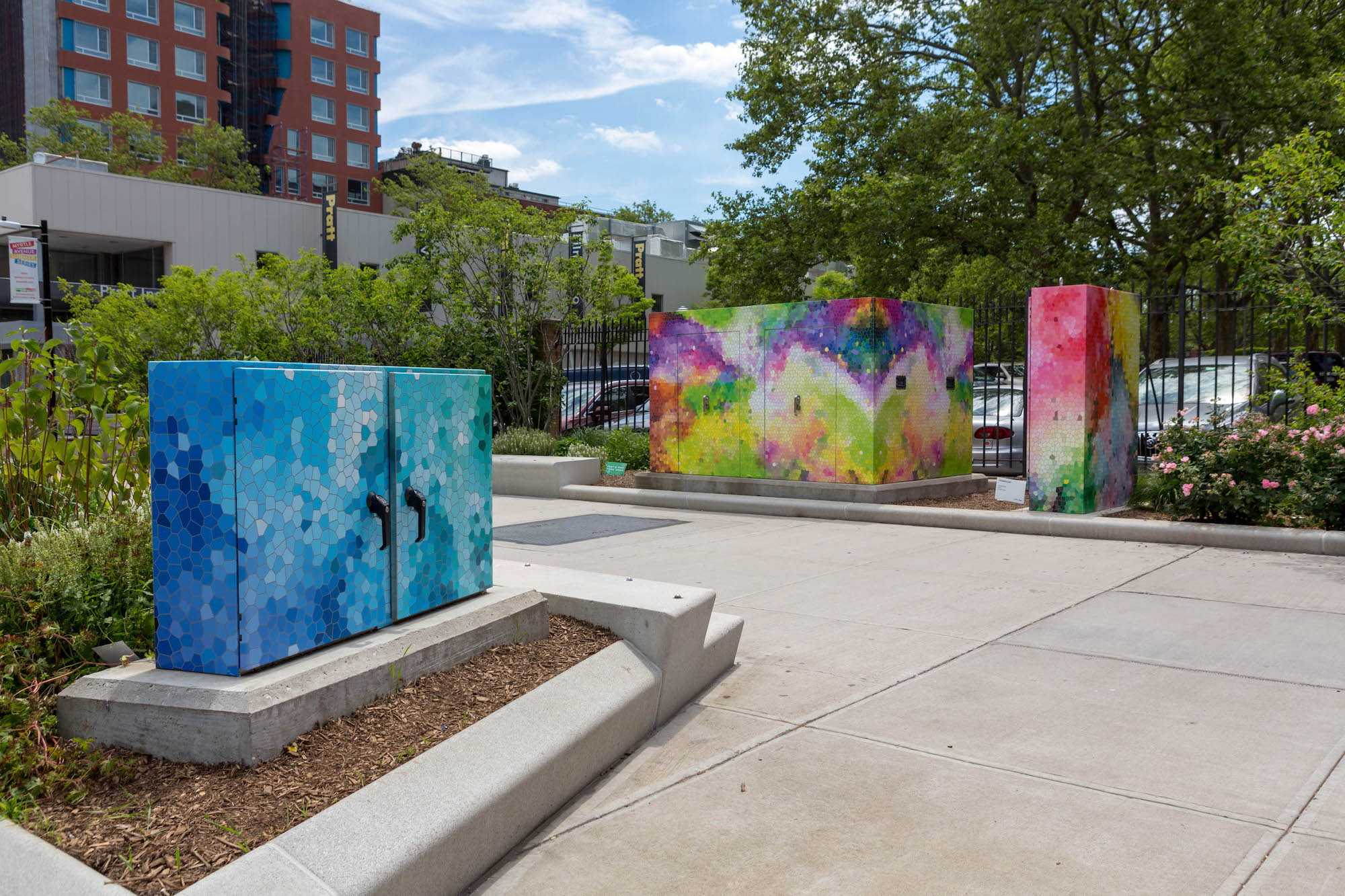 Elodia Wei’s “Wonderland” in Myrtle Avenue Plaza