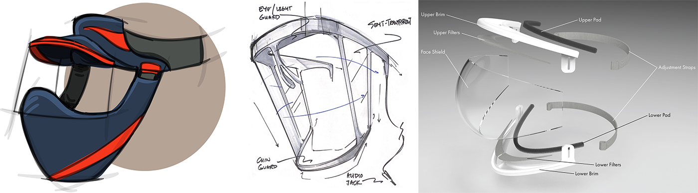 Designs for the Portable Environments Studio by Veronica Markey, Andrew Lee, and Seamus Gilmore