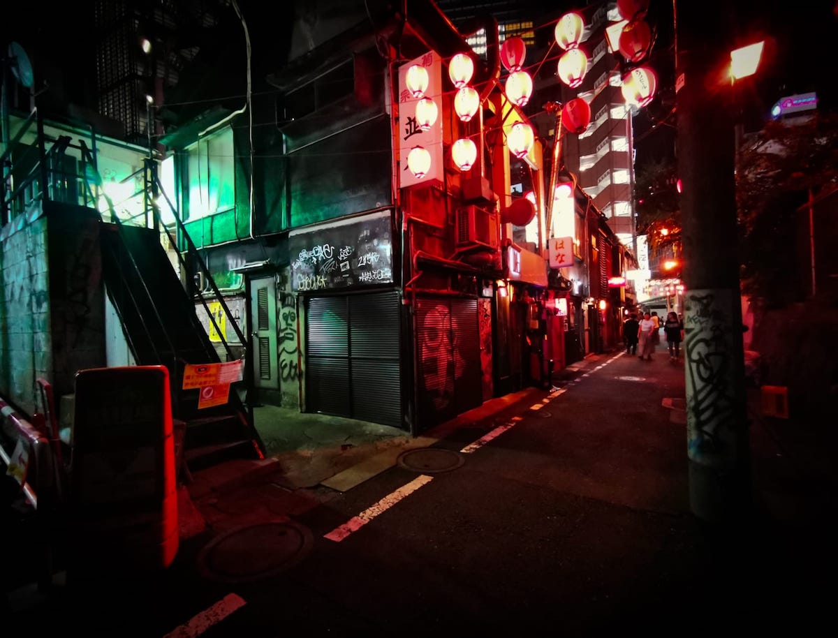 Evening in Tokyo (photo by Jiajie Xu)